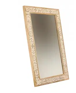 Zrkadlo Sita 60x90 indický masív mango