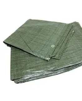 TOPTRADE 600060 plachta zakrývacia 80g/m² 5x8m modrá