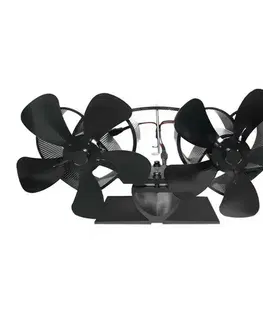 Ventilátor do krbu DUO 26 x 14 x 11 cm