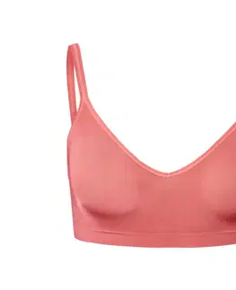 Bezšvová mäkká podprsenka, marhuľová