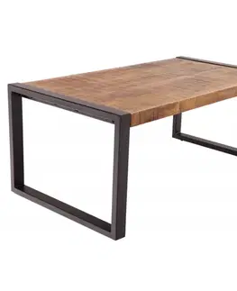 Konferenčný stolík Retro 110x45x60 indický masív mango
