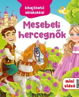 Mesebeli hercegnők - kihajtható ablakokkal