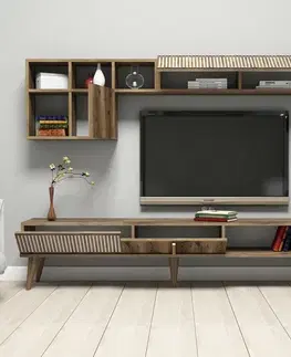 Televízna stena Milan Walnut
