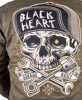 W-TEC Black Heart Hat Skull Jacket Hat Skull - S