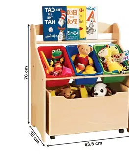 Regál na hračky MAISIE Tempo Kondela
