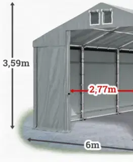 Skladový stan 6x8m PROFI