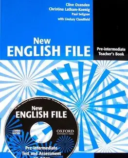 New English File Pre-intermediate Teacher's book + CD-ROM - Clive Oxenden