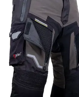 W-TEC Daimick kalhoty čierno-šedá - 5XL