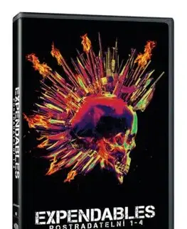 Expendables: Postradatelní kolekce 1-4. 4DVD