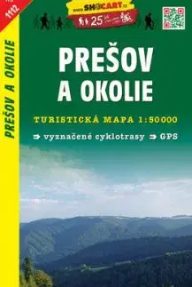 Prešov a okolie - TM 1112 - 1:50 000