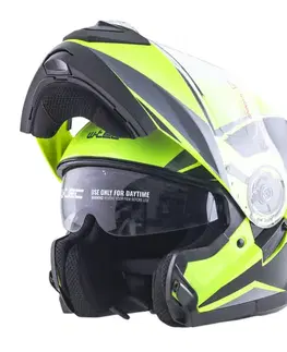 W-TEC Banelmeda čierna-fluo žltá - M (57-58)