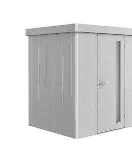 Biohort Záhradný domček BIOHORT Neo 1A 180 × 180 cm (strieborná metalíza)