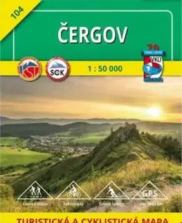 Čergov - TM 104 - 1: 50 000