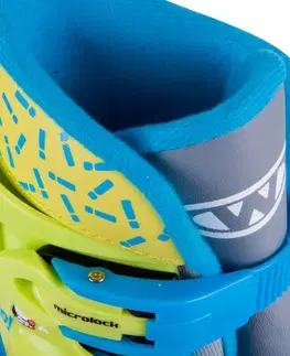 WORKER TriGo Skate LED - se sv. kolečky modrá - XS (26-29)