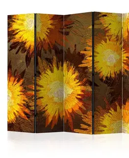 Paraván Sunflower dance Dekorhome