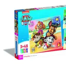 Puzzle Labková patrola 3x48 Clementoni