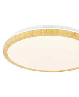 Stropné LED biele drevo 36W 4000K Gandava
