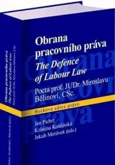 Obrana pracovního práva / The Defence of Labour Law - Kristina Koldinská, Jakub Morávek, Jan Pichrt