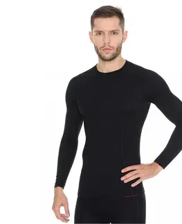 Brubeck Active Wool s dlhým rukávom Graphite - M