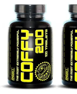 1+1 Zadarmo: Coffy 200 od Best Nutrition 100 kaps. + 100 kaps.