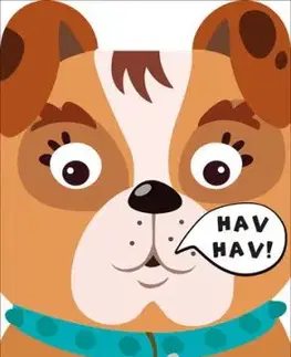 Vymaľovanky so psíkom Hav Hav!