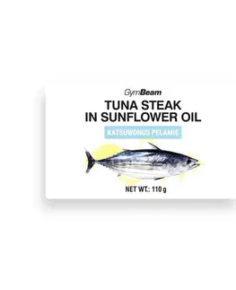 GymBeam Steak z tuniaka v slnečnicovom oleji