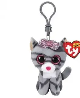 TY - KIKI šedá mačka, 8,5 cm - TY