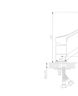 Elvisia Kuchynská batéria MEDICO ABME1511M2 | chróm