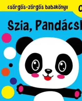 Csörgős-zörgős babakönyv - Szia, Pandácska!