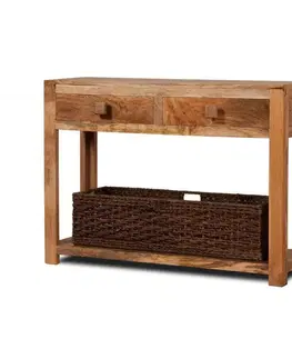 Konzolový stolík Hina 110x76x35 z mangového dreva