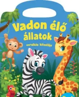 Vadon élő állatok - versikés kifestő