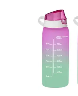 MAKRO - Fľaša športová 1l Pink