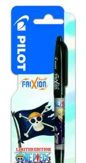 Roller gélový/gumovací Pilot Frixion Ball One Piece blister čierny 0,7 mm