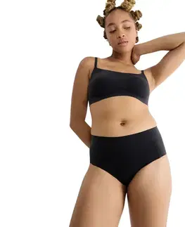 Nohavičky sloggi ZERO Feel 2.0 High Waist, čierne
