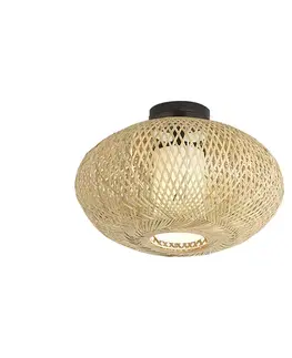 Japandi stropné svietidlo bambusové 42cm IP44 - Moana
