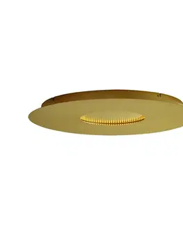 Moderné stropné svietidlo zlaté 60 cm vrátane LED s 3-stupňovým stmievaním - Morning
