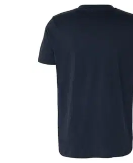 Henley tričko s krátkymi rukávmi, námornícke modré