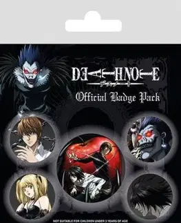 Set odznakov Death Note