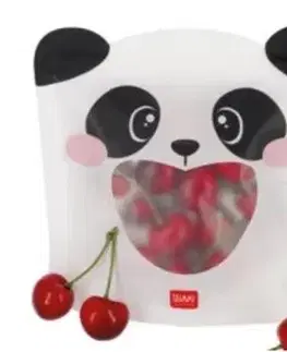 Legami Sada opätovne použiteľných vreciek na potraviny Panda 3 ks ON THE GO