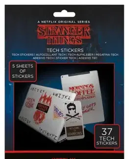 Samolepky Stranger Things - sada 37ks