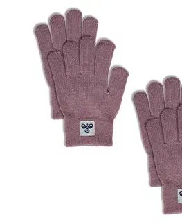 hummel® »HMLJR Knit Gloves 2P«, fialové