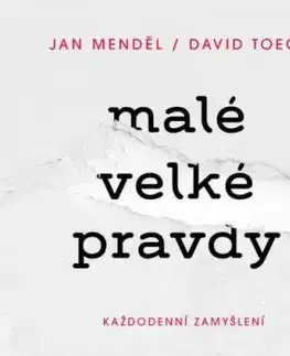 Malé velké pravdy: Každodenní zamyšlení - Jan Mendel