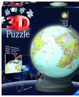 3D Puzzle-Ball Svietiaci glóbus 540 Ravensburger