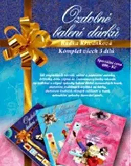 Ozdobné balení dárků komplet 3 dílů - Radka Křivánková
