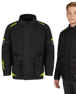 W-TEC Pinapoco bunda čierna-fluo - S/M