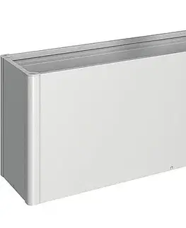 Biohort Zvýšený kvetináč na zeleninu BIOHORT 201,6 x 54,7 x 77 cm (strieborná metalíza)