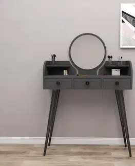 Toaletný stolík Elegans - Anthracite