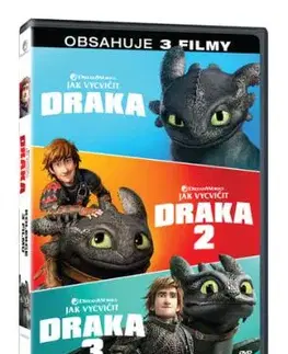 Jak vycvičit draka kolekce 1.-3. 3DVD