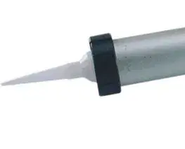VOREL Pištoľ na tmel zatvorená hliníková, 225mm