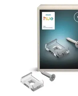Philips - Montážný držiak pre LED pás FLUX 10 ks 872110304403700